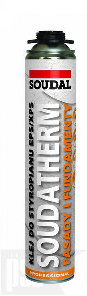 SOUDAL Poliuretanowy klej do styropianu  750ml Soudatherm Fasada