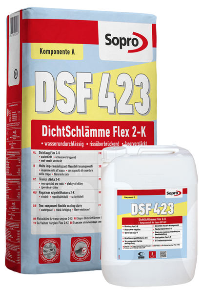 SOPRO DSF Zaprawa uszczelniająca elastyczna 423 (KOMP.A) 24KG