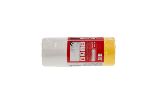 KAEM ANTYCHLAP FOLIOWY Z TAŚMĄ 25MM*572* ŻÓŁTĄ 90CMX20M