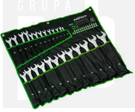 STALCO KLUCZE PŁ-OCZ.6-22mm 12el.POLER. PERFECT S-76754