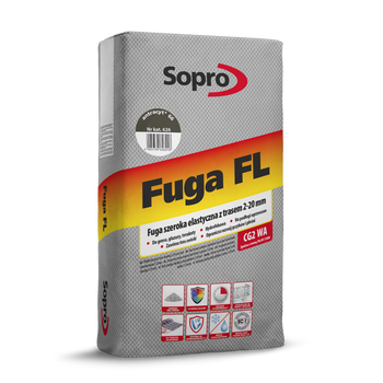 SOPRO  FL Fuga szeroka elastyczna antracyt 66 626/25 kg