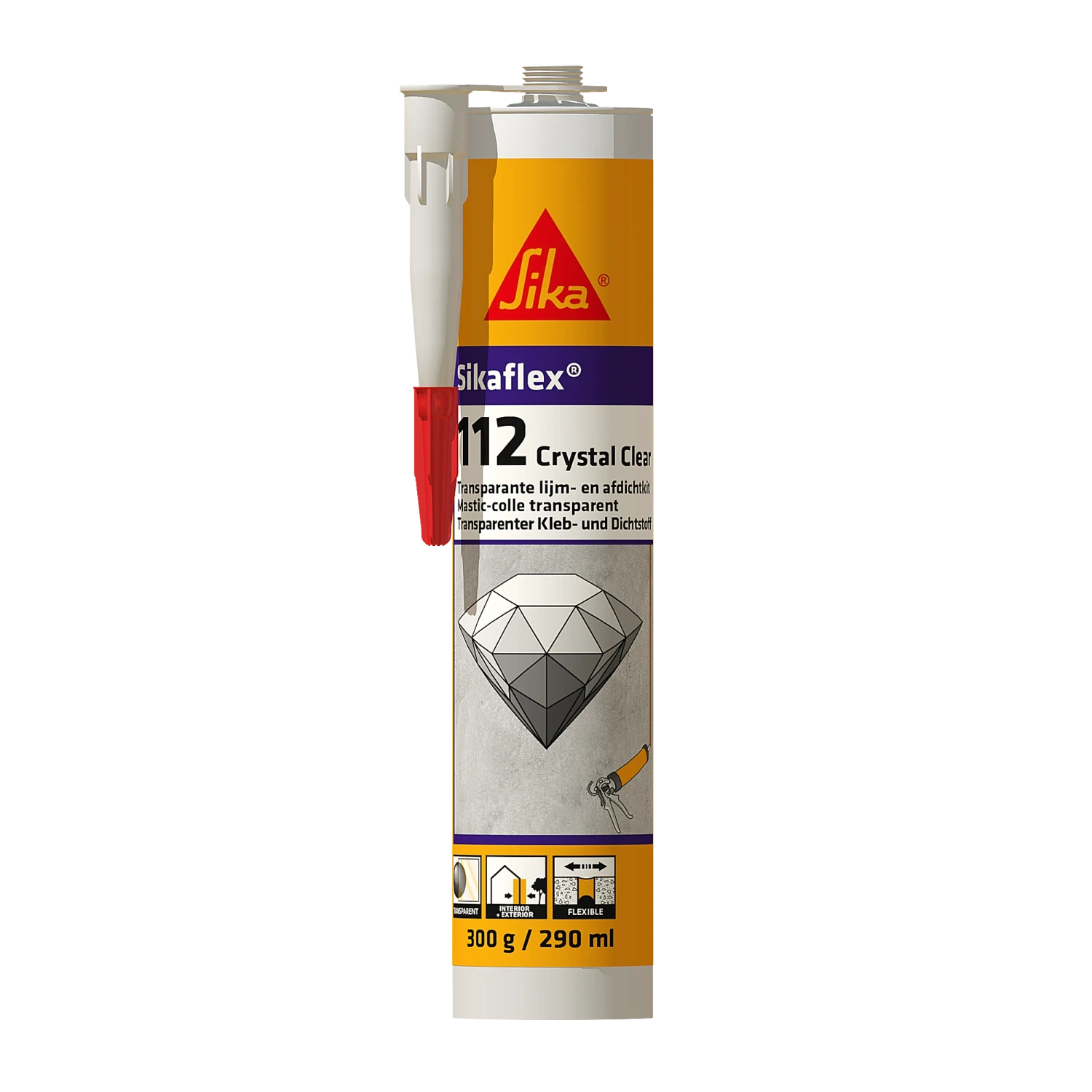 Sikaflex-112 Crystal Clear 290ml