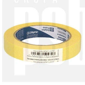 Taśma Papierowa MT-ST (Y) 19mm x 50m (48) żółta