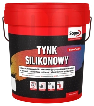 SOPRO SOPROTHERM TS Tynk silikonowy 1,5 m  25KG