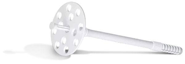 Kołek do izolacji z trzpieniem plastikowym 10x140 mm – Opakowanie 250 sztuk (Łącznik do styropianu)