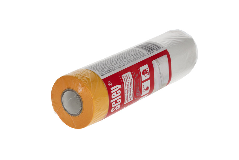 KAEM ANTYCHLAP FOLIOWY Z TAŚMĄ 25MM*572* ŻÓŁTĄ 140CMX20M
