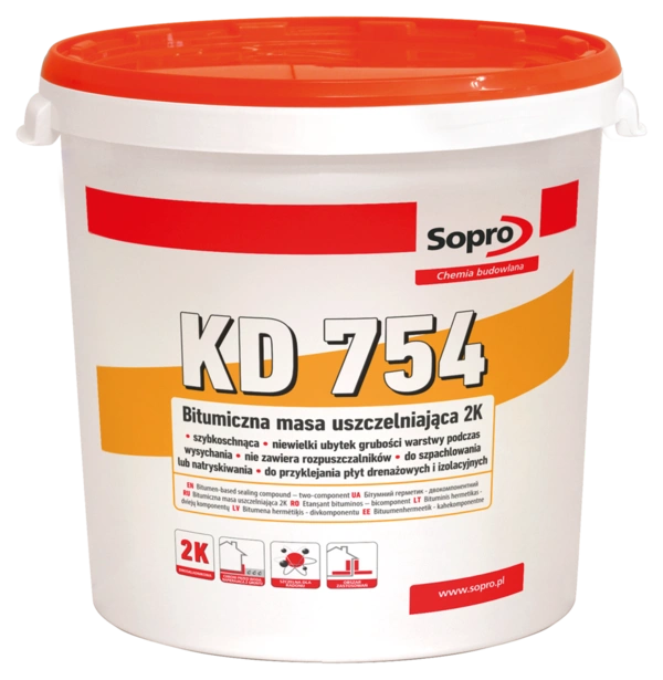 Sopro bitumiczna masa uszczelniająca 754/30 2-K