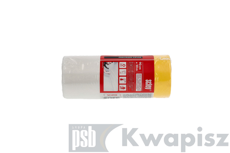 KAEM ANTYCHLAP FOLIOWY Z TAŚMĄ 25MM*572* ŻÓŁTĄ 90CMX20M