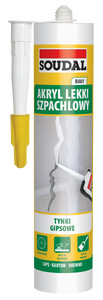SOUDAL Akryl lekki szpachlowy biały 280 mL (SKU)