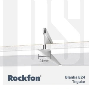 ROCKFON -płytka z wełny miner. Blanka E24S8 600x600x20 op.4,32 m2 nr 204578