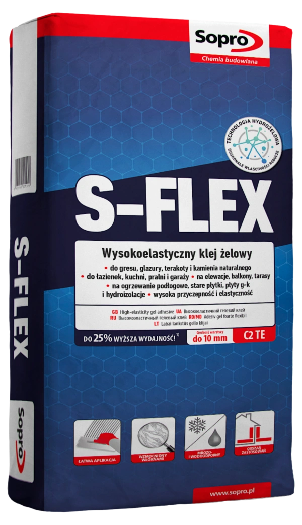 SOPRO 201 KLEJ S-FLEX C2 TE BAG_22,5