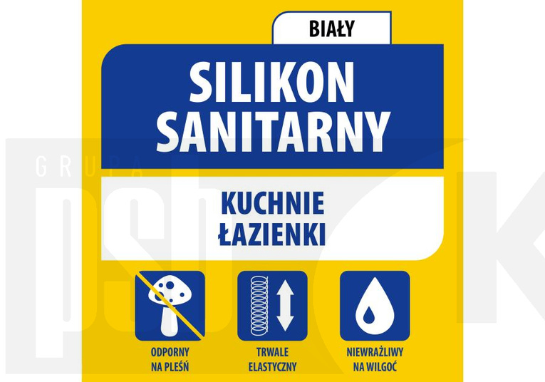 SOUDAL Silikon sanitarny biały 280 mL (SKU)