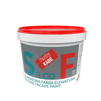 KABE SILCO F silikonowa farba elewacyjna  Baza A  10L