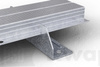 Łącznik HatClip 30 (5906506982107). Wydajność: ~3,5szt/m2. Dystans od 15mm. Do profili kapeluszowych 48x15. Opakowanie 25szt