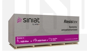 pł. Resistex KS 12,5 1200x2000mm  pal. 58szt. 
