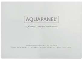 AQUAPANEL KNAUF Cement Board Indoor  900x2400x12,5 mm (pal.   55szt.)