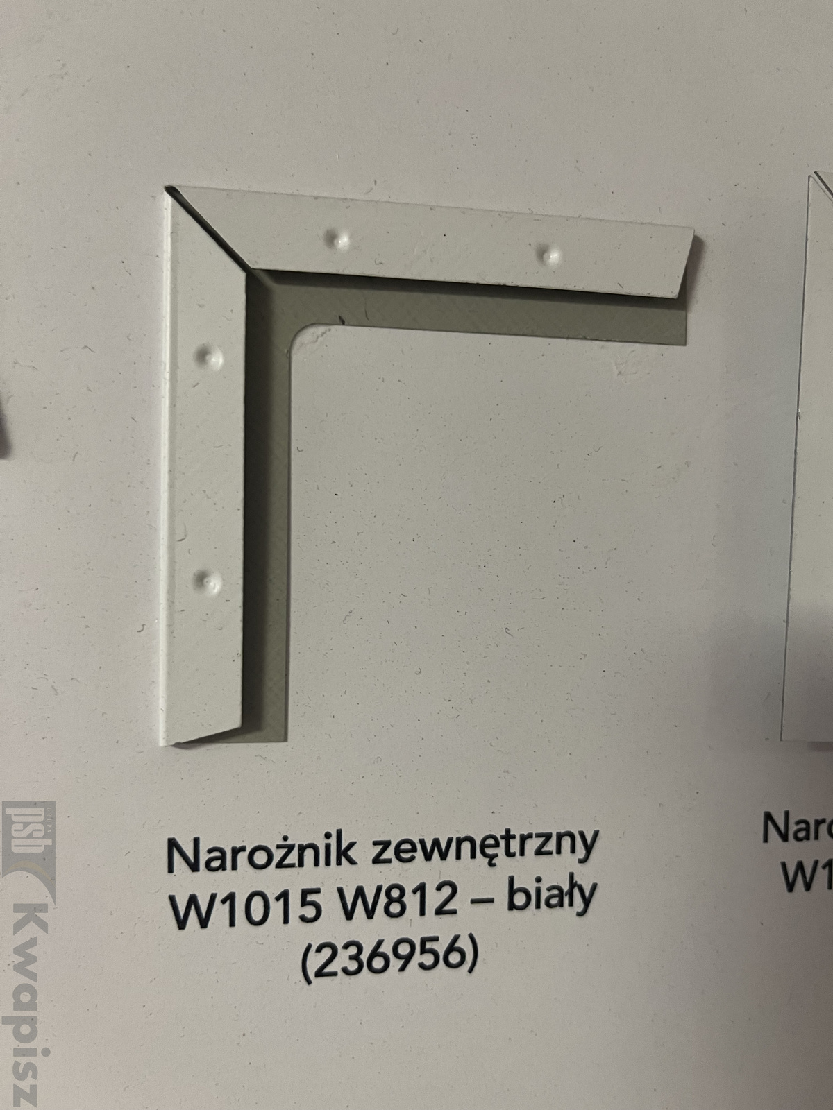 CMC narożnik zewn.do profili przyśc.schodkowych opak.  50 szt. nr -1339-001 / 236956 / 73089059