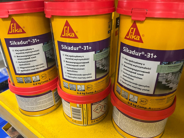 Sikadur 31 CF Normal 1,2kg preparat na masie żywicy epoksydowej, konstrukcyjny szary klej