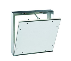System MW – Aluminiowa klapa rewizyjna do ścian i sufitów 300 x 300 mm z wkładką GKBI 12,5 mm