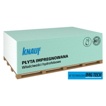 pł.wodoodporna KNAUF HA13  2600x1200x12,5mm (pal.   64szt.)