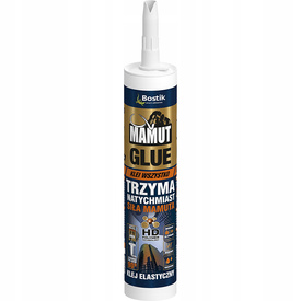 Klej Hybrydowy BOSTIK Mamut Glue Biały – Ekstremalny Chwyt Natychmiastowy 290ml