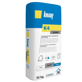 KNAUF Wysokoelastyczny klej do płytek szary K4.