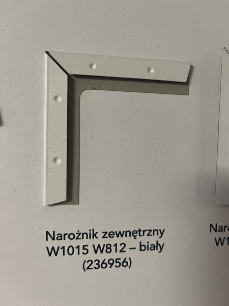 CMC narożnik zewn.do profili przyśc.schodkowych opak.  50 szt. nr -1339-001 / 236956 / 73089059