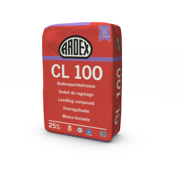 Ardex CL 100 cienkowarstwowa masa wyrównująca 25kg 