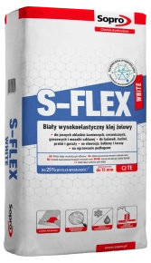 SOPRO 202 S-FLEX WHITE C2 TE BAG_22,5 biały klej