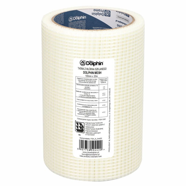 Taśma FIBER FSH 6x8 150mmx20m bandaż