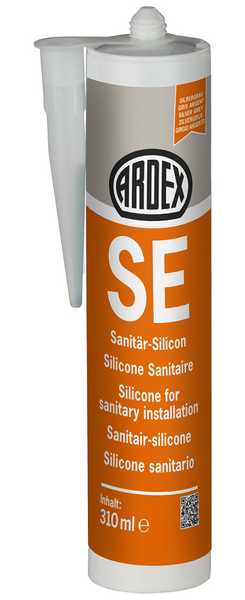 Ardex SE Silikon sanitarny JASNOSZARY / HELL GRAU   310 ml