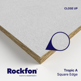 ROCKFON - płytka z wełny miner. TROPIC A15/24 1200x600x15 op. 11,52 m2   nr 131379