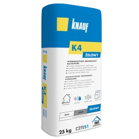 KNAUF Wysokoelastyczny klej żelowy do płytek  K4