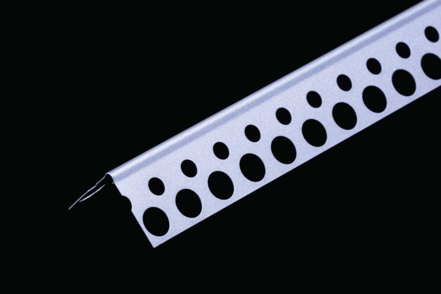 Narożnik Aluminiowy Perforowany 23x23 mm POL-MET | Profil do Suchej Zabudowy i Tynków 2,5 mb