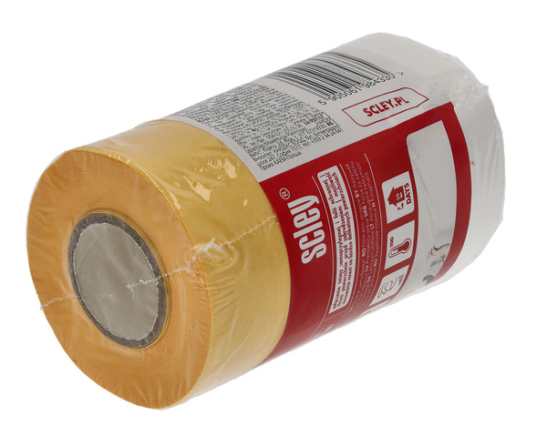 KAEM ANTYCHLAP FOLIOWY Z TAŚMĄ  25MM*572* ŻÓŁTĄ 55CMX20M