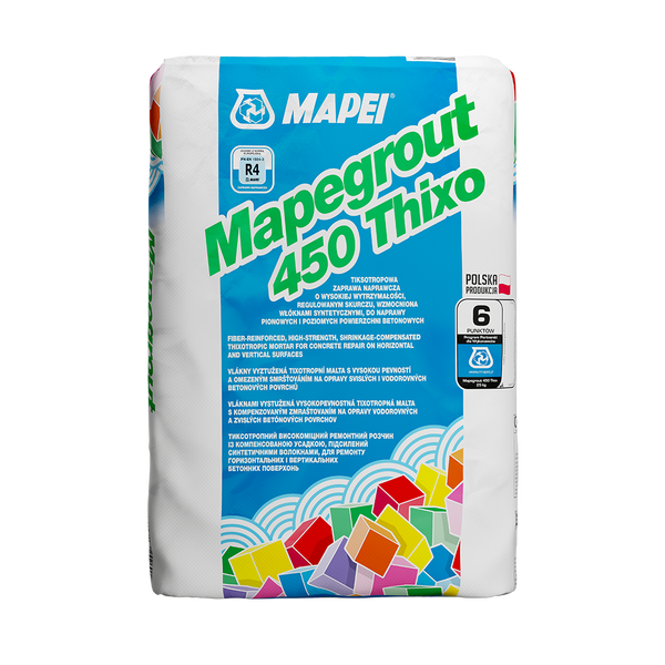 MAPEI Mapegrout 450 Thixo zaprawa naprawcza op. 25kg     pal. 50 op.  