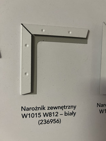 CMC narożnik zewn.do profili przyśc.schodkowych opak.  50 szt. nr -1339-001 / 236956 / 73089059