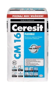 Klej Ceresit CM 16 Flexible | 25kg – Elastyczna Zaprawa Klejąca do Płytek i Gresu