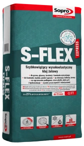 SOPRO  203_S-FLEX EXPR. KLEJ ŻEL. BAG 22,5 kg