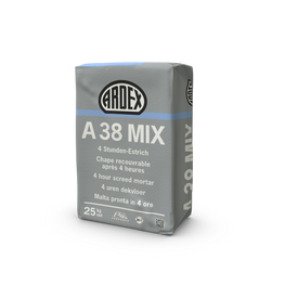 Ardex A 38 MIX zaprawa jastrychowa szybkowiążąca wewn. op.25 kg
