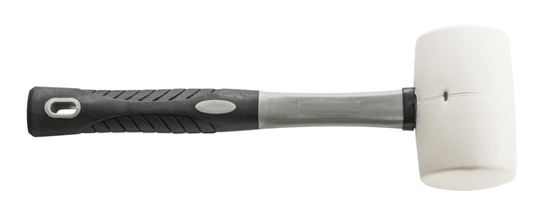 KAEM Młotek gumowy śr.75mm 2K biały