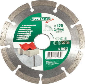 STALCO TARCZA 125mm SUCHO DIAM."PREMIUM"S-29012