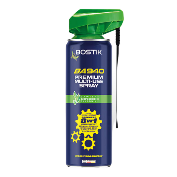 Preparat Wielofunkcyjny 8w1 BOSTIK BA940 Premium Multi-Use Spray – 300ml