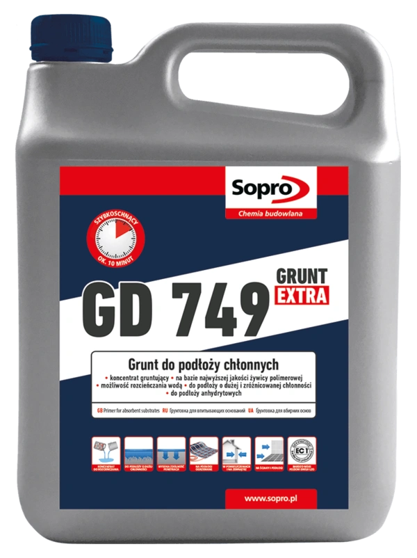 SOPRO GD 749 podkład gruntujący 10kg