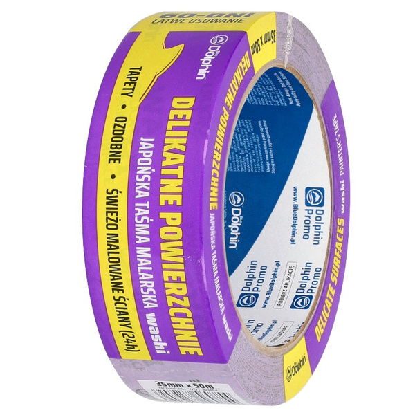 Taśma Washi Delikatne Powierzchnie 35mm x 50m (12)