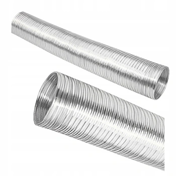  PRZEWODY ALUMINIOWE TYPU FLEX DŁ. 3M rozm ŚR.100 kolor SREBRNY SPIRO PRZYBYSZ