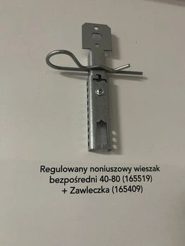ROCKFON - ACC ADJUSTABLE SHORT HANGER 40-80  op. 100szt  165519