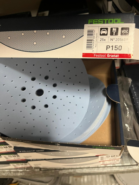 Festool krążki ścierne P150 (op.25szt)