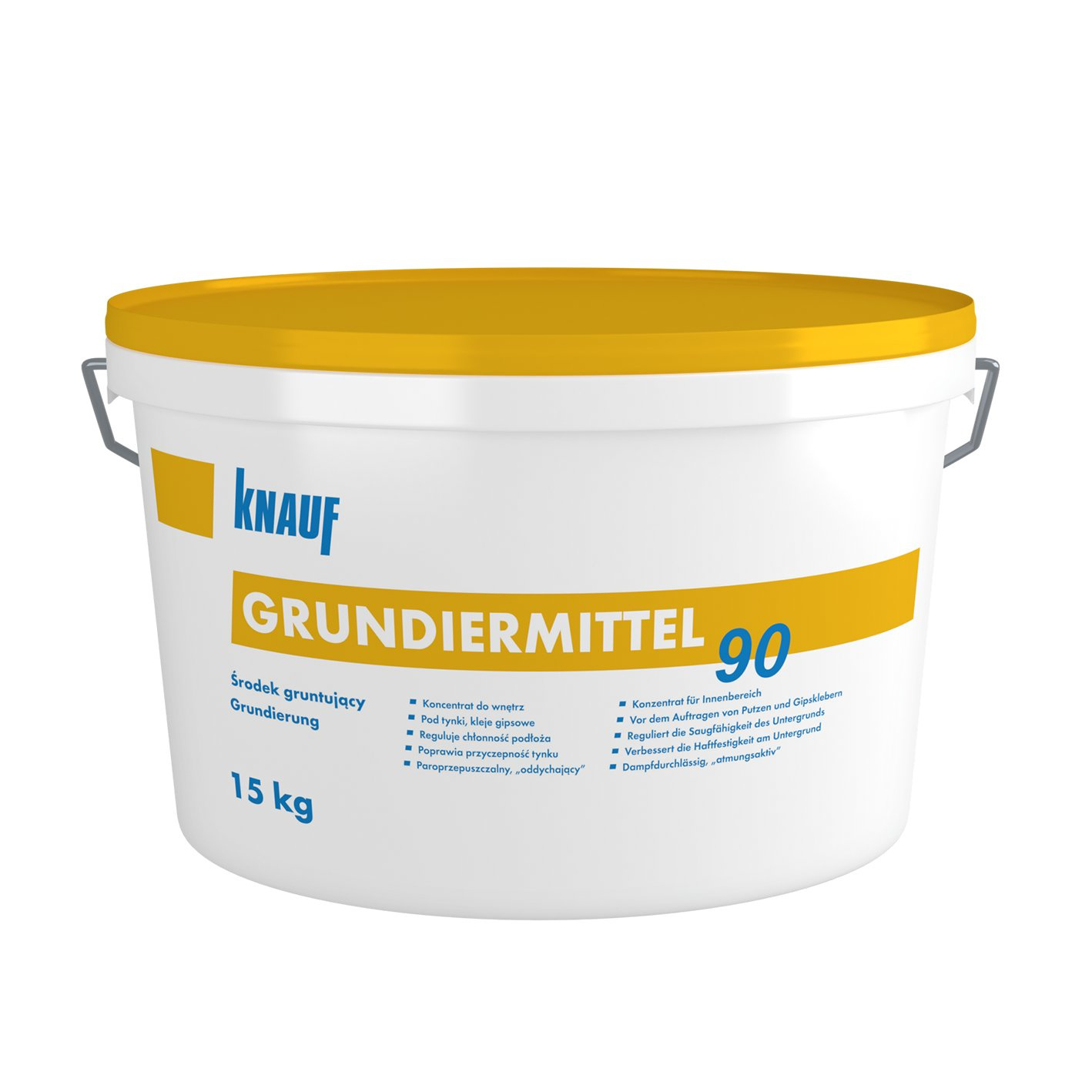 KNAUF Grundiermittel 90 15 kg środek gruntujący do przygotowania podłożpal. ma 24 szt., 473257