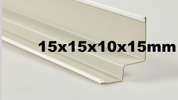 ROCKFON/CMC - profil przyść. schodkowy 15x15x10x15mm dług 3050mm  1460-001 / nr 190368  